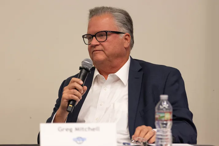 Greg Mitchell is running to represent District 5 on the Johnson County Board of County Commissioners.
