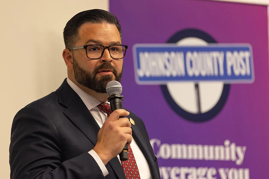 Mike Kelly is running for reelection for chair of the Johnson County Board of County Commissioners.