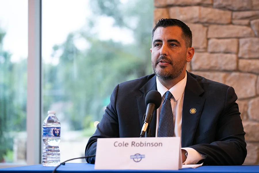 Cole Robinson is seeking the mayoral seat in Prairie Village.