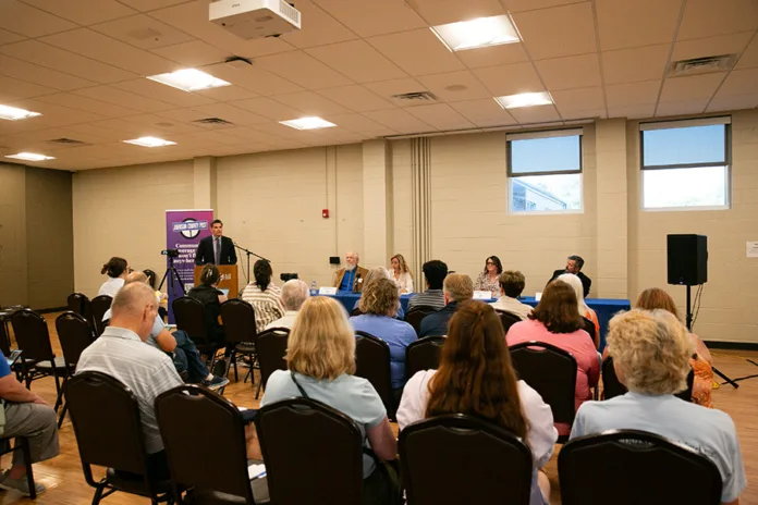 The Johnson County Post hosted a forum Wednesday evening at the Spring Hill Civic Center for candidates seeking to represent House districts 5 and 43.
