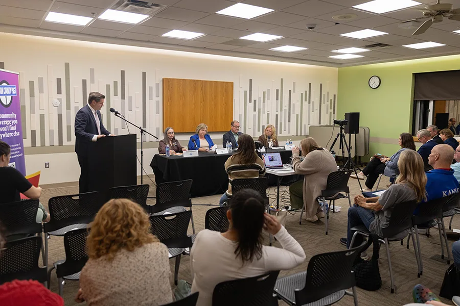 The Johnson County Post hosted a forum Wednesday evening at Blue Valley Library for candidates seeking to represent House districts 49 and 78.
