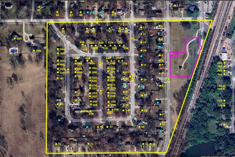 Contaminates from the site of the former chemical plant at 320 S. Blake St. has put nearby residents at risk.